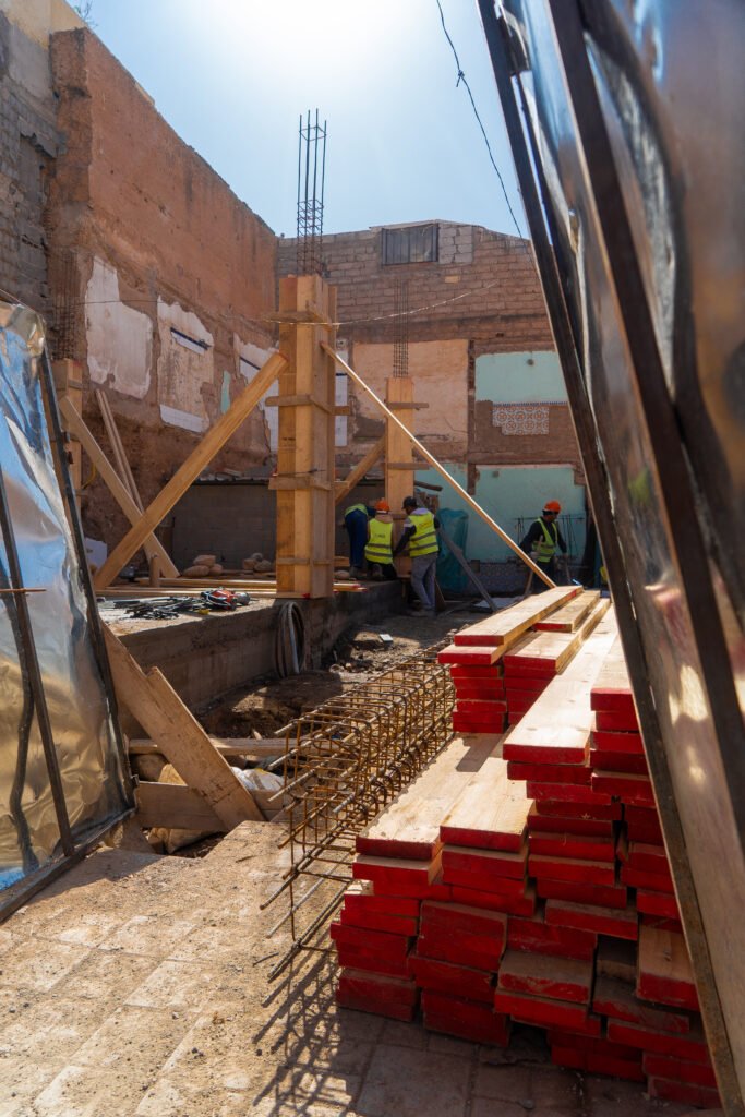 Rénovation Riad à Marrakech